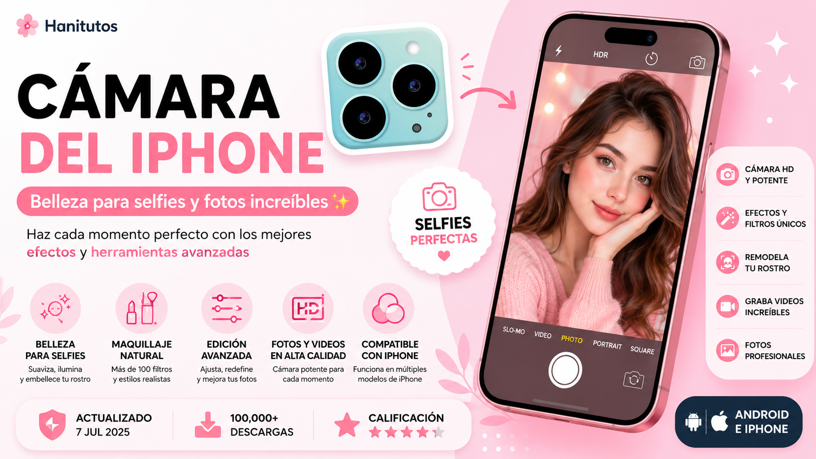 Cámara del iPhone Hanitutos