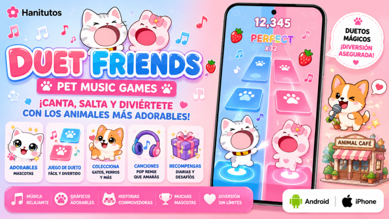 Duet Friends: Pet Music Games para Android y Iphone