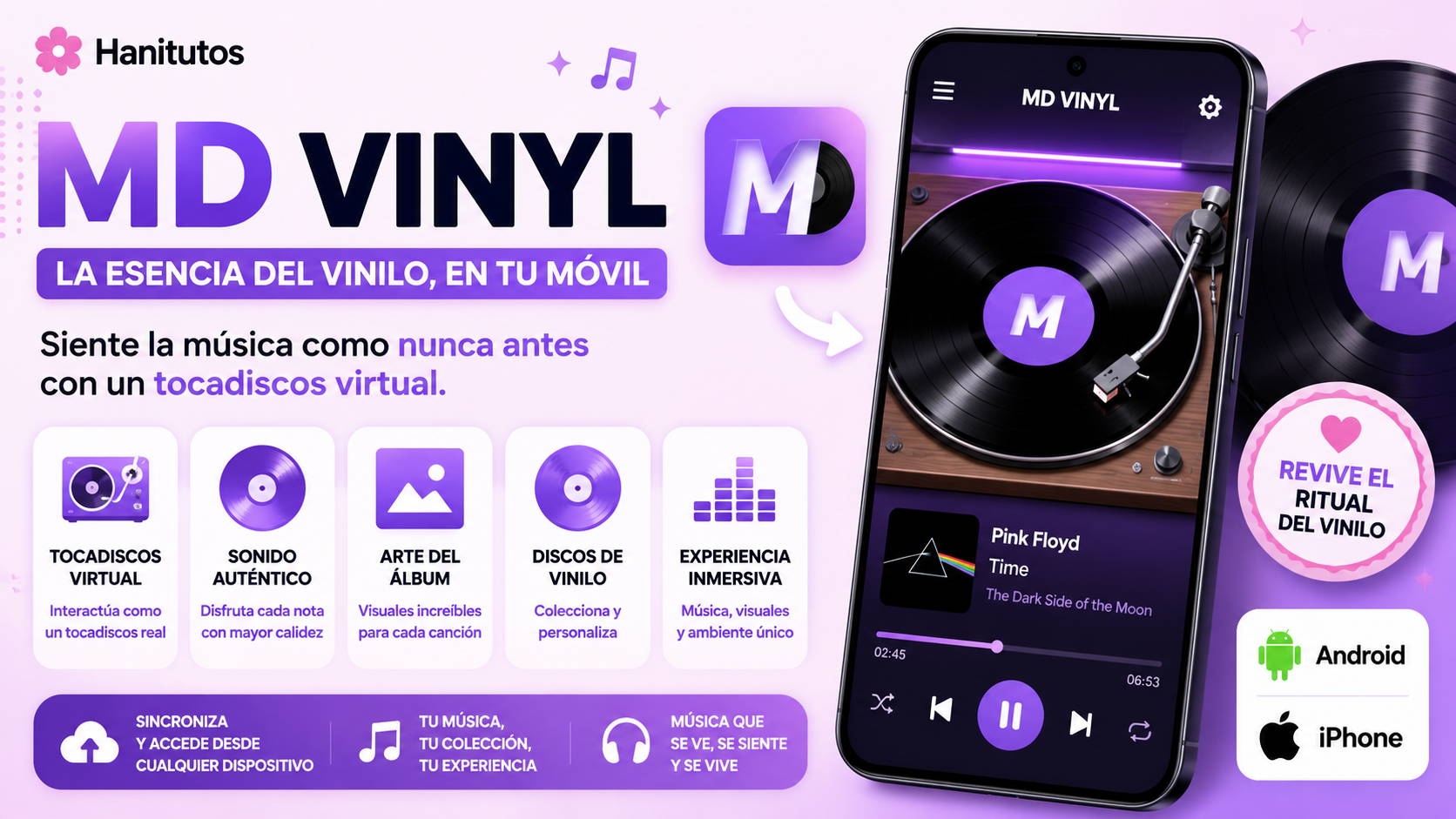 MD Vinyl App Hanitutos