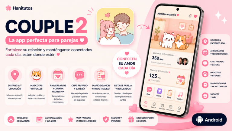 Miniatura de Couple2, app para parejas con widgets y chat.