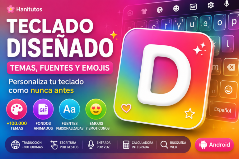Teclado Diseñado: miniatura de la aplicación para Android.